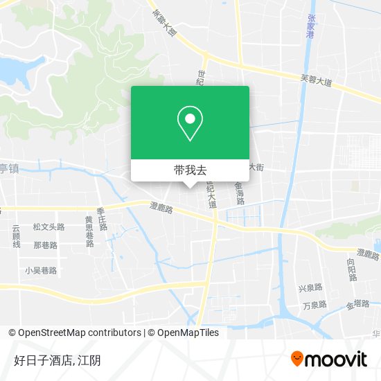 好日子酒店地图
