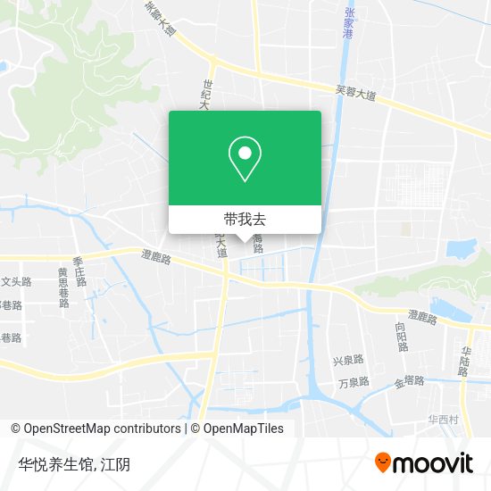 华悦养生馆地图