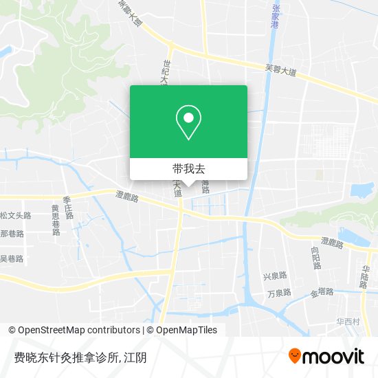 费晓东针灸推拿诊所地图