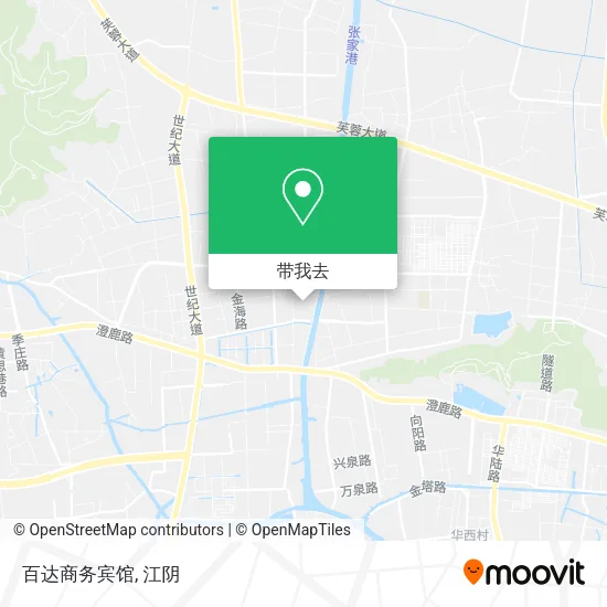 百达商务宾馆地图