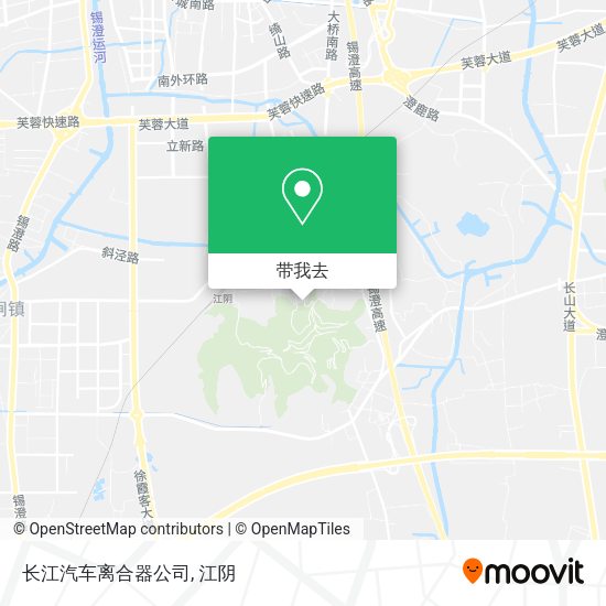 长江汽车离合器公司地图