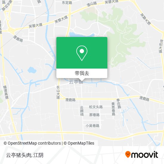 云亭猪头肉地图