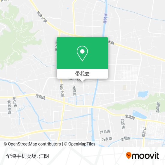 华鸿手机卖场地图