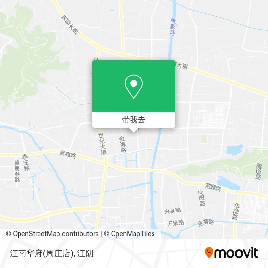 江南华府(周庄店)地图