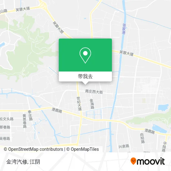 金湾汽修地图