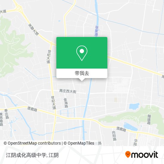 江阴成化高级中学地图