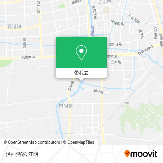 泾西酒家地图