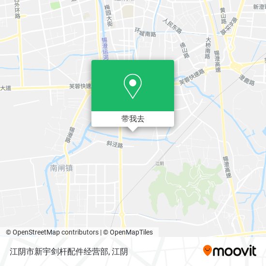 江阴市新宇剑杆配件经营部地图