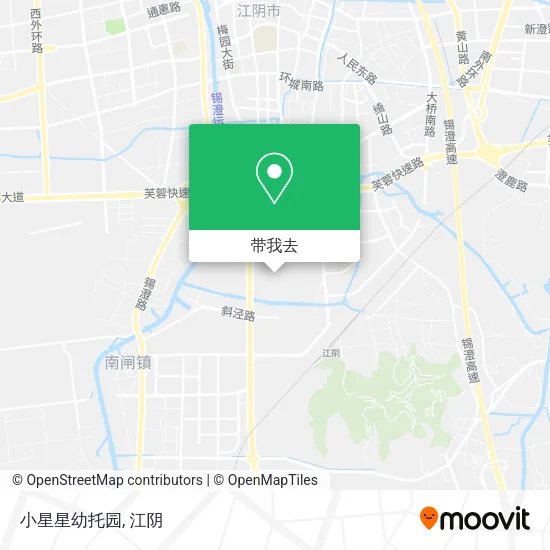 小星星幼托园地图
