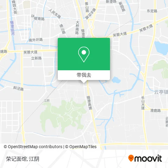 荣记面馆地图