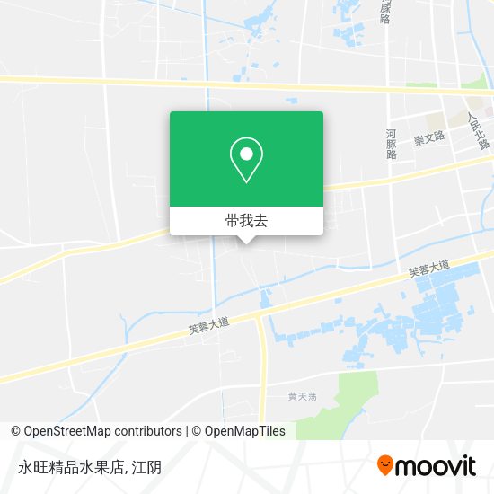 永旺精品水果店地图