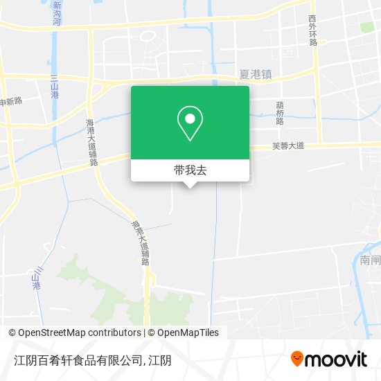 江阴百肴轩食品有限公司地图