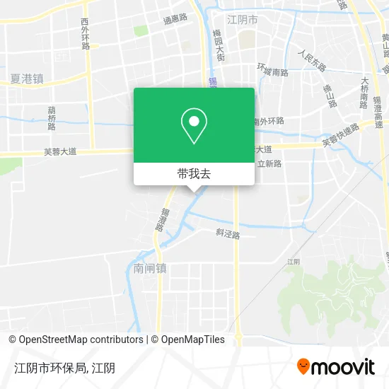 江阴市环保局地图
