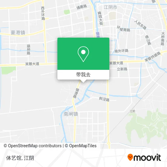 体艺馆地图