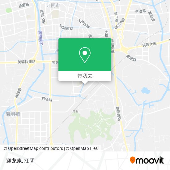 迎龙庵地图