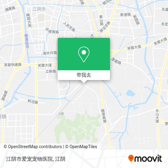 江阴市爱宠宠物医院地图