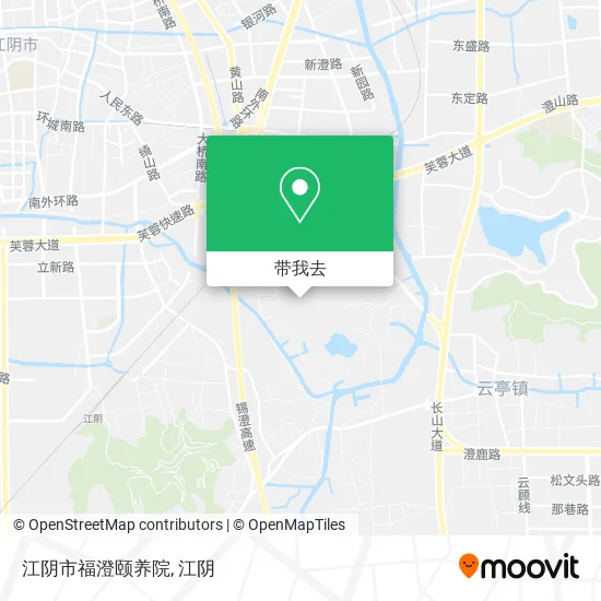 江阴市福澄颐养院地图