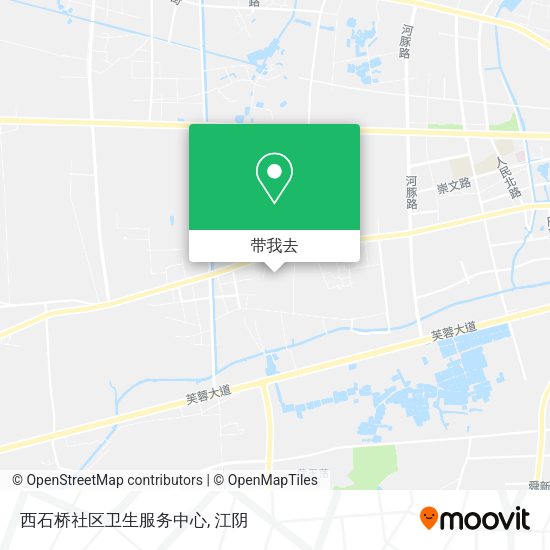 西石桥社区卫生服务中心地图