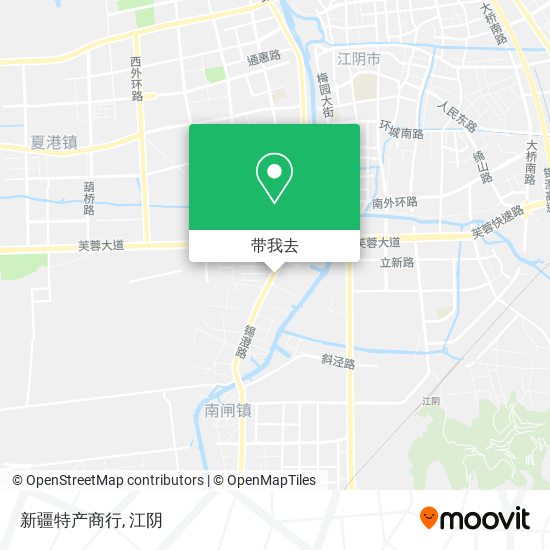 新疆特产商行地图
