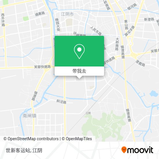 世新客运站地图
