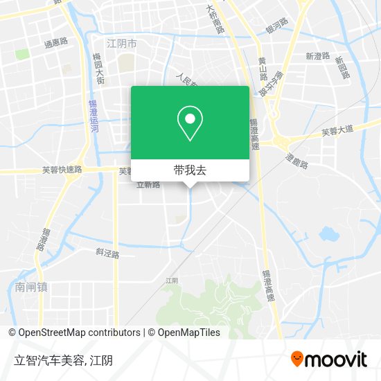 立智汽车美容地图