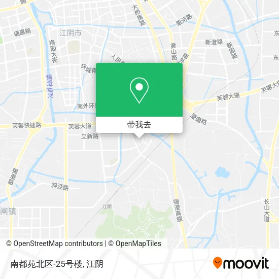 南都苑北区-25号楼地图
