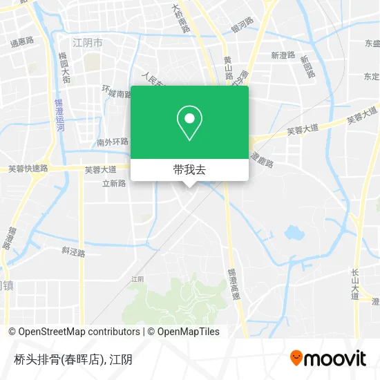 桥头排骨(春晖店)地图