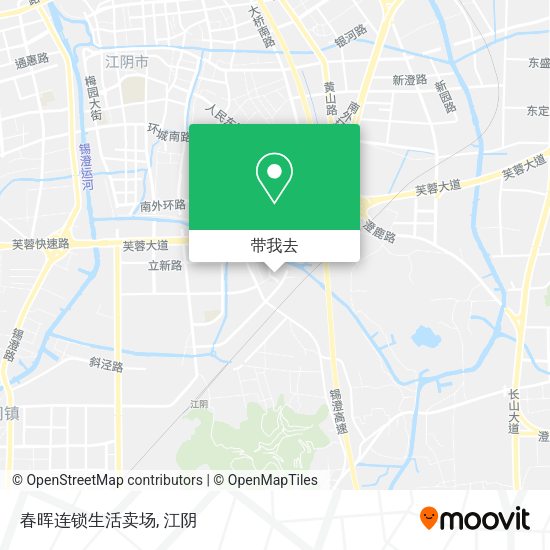 春晖连锁生活卖场地图