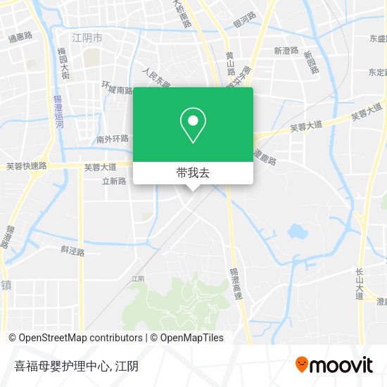 喜福母婴护理中心地图
