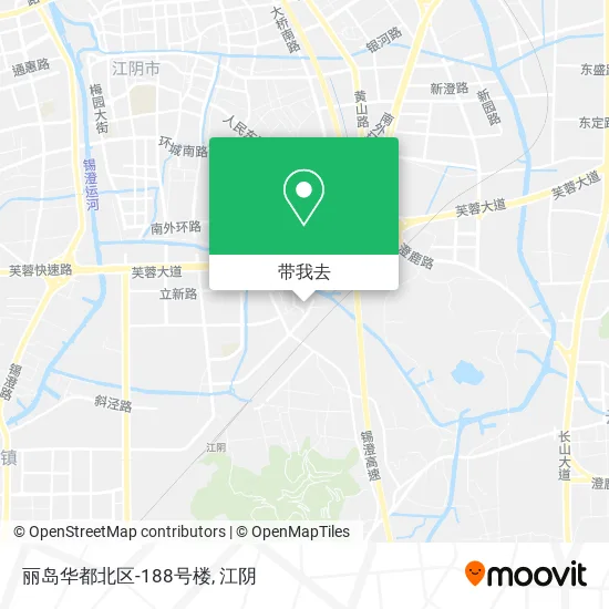 丽岛华都北区-188号楼地图