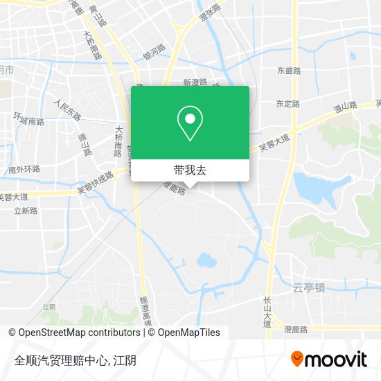 全顺汽贸理赔中心地图