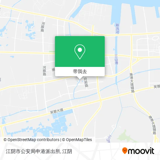 江阴市公安局申港派出所地图