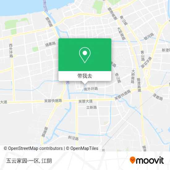 五云家园-一区地图