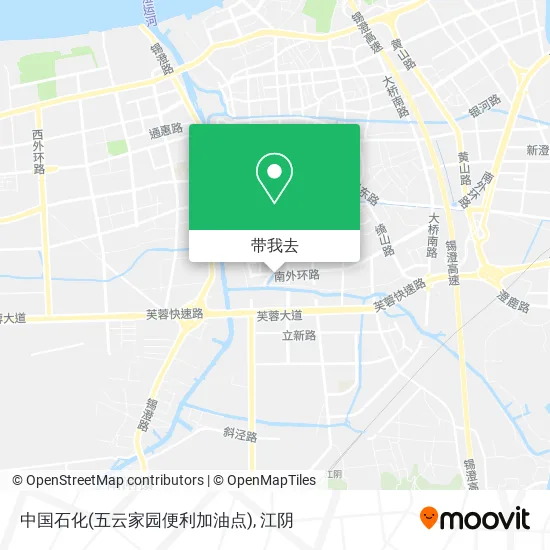 中国石化(五云家园便利加油点)地图