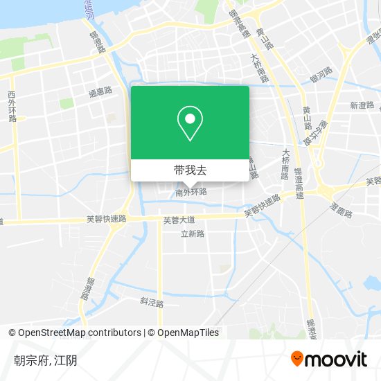 朝宗府地图