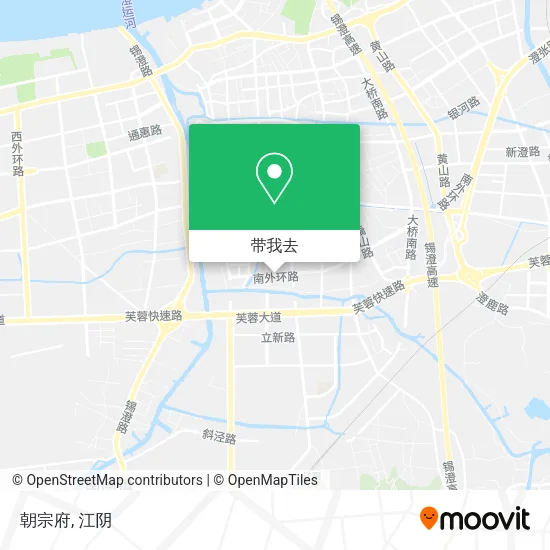 朝宗府地图