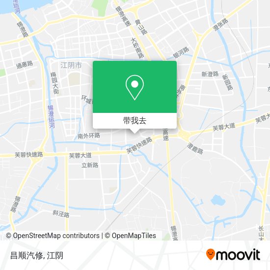 昌顺汽修地图