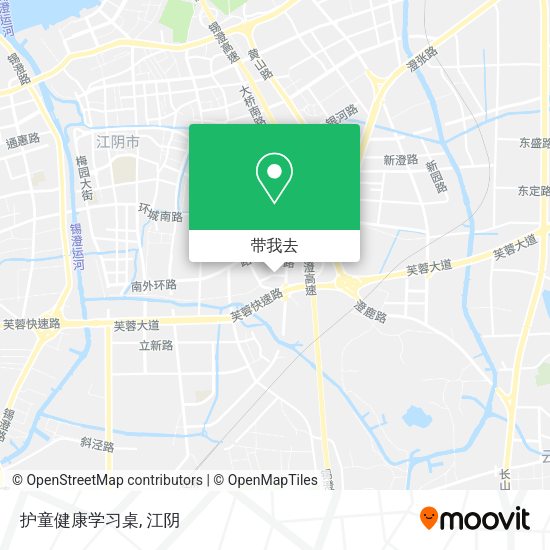 护童健康学习桌地图