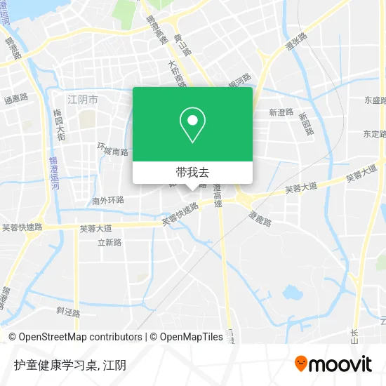 护童健康学习桌地图