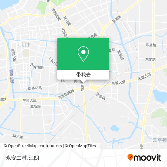 永安二村地图