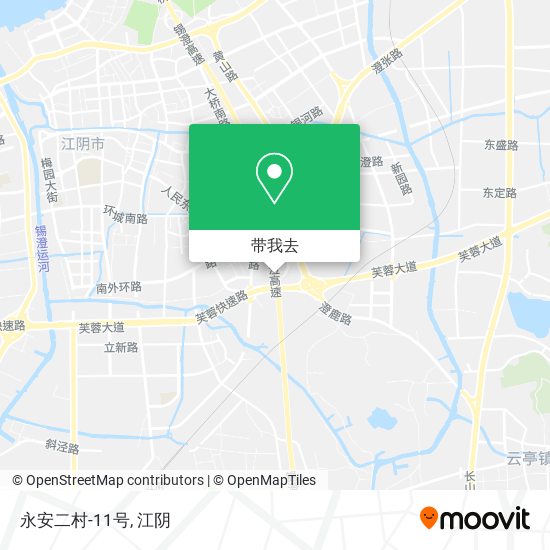 永安二村-11号地图