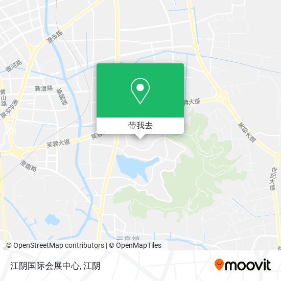 江阴国际会展中心地图