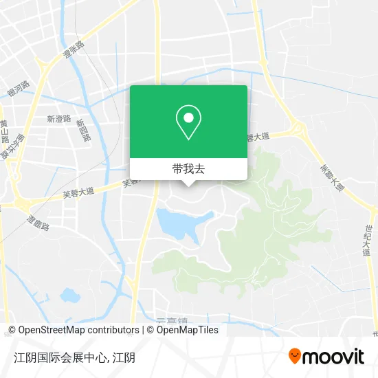 江阴国际会展中心地图