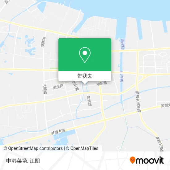 申港菜场地图