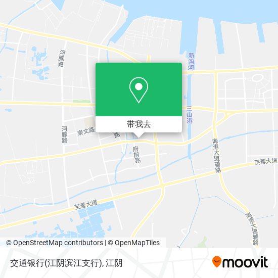 交通银行(江阴滨江支行)地图