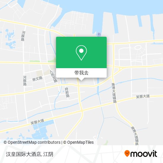 汉皇国际大酒店地图