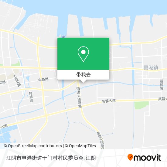 江阴市申港街道于门村村民委员会地图