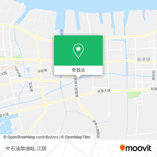 中石油加油站地图