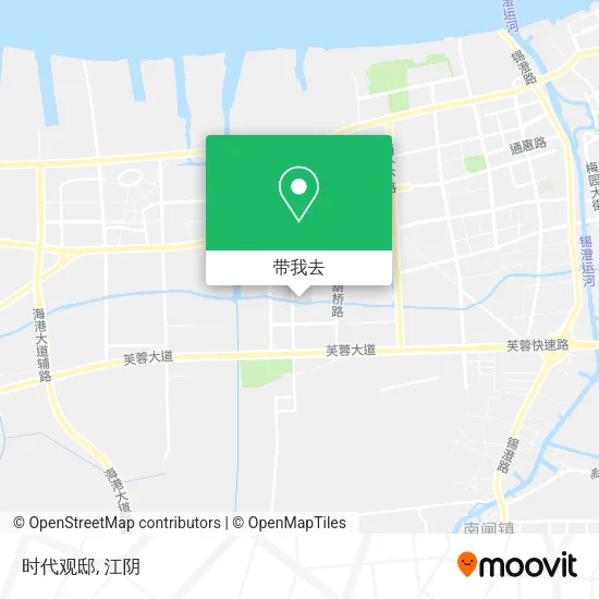 时代观邸地图