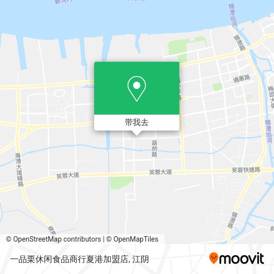 一品栗休闲食品商行夏港加盟店地图